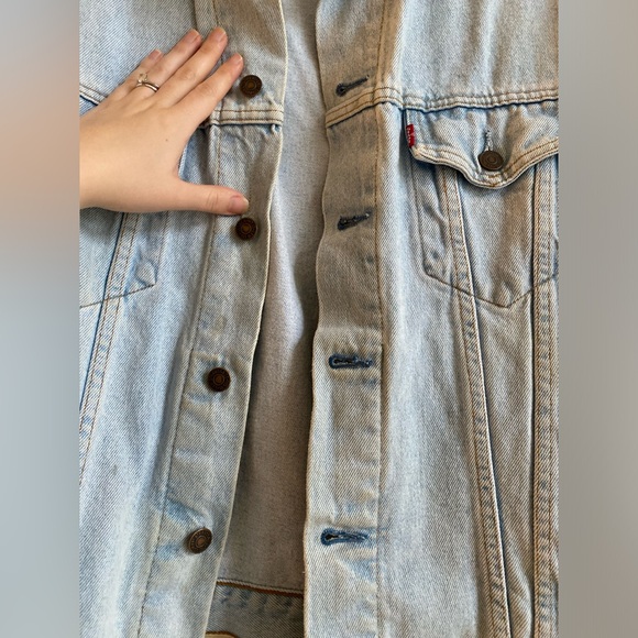 Men’s Vintage Levi’s Denim Trucker Jacket - Picture 3 of 4